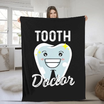 Discover Tooth Doctor Oral Surgeon Baseball Tees Fleece Blankets