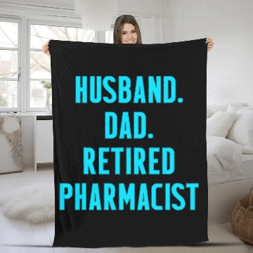 Discover Retired Pharmacist Pharmacy Retirement 2 Fleece Blankets