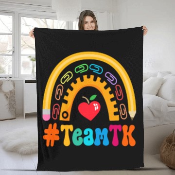 Discover Team TK Appreciation Week Back to School Fleece Blankets