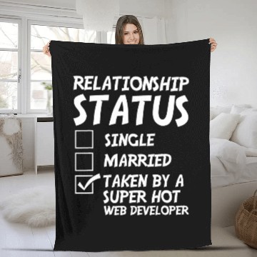 Discover Funny Web Dev Programmer Coder Websites Web Developer Fleece Blankets