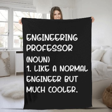 Discover Engineering Professor Definition Fleece Blankets