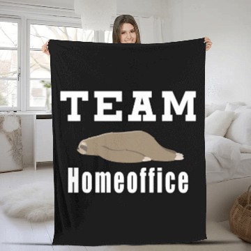 Discover Team homesoffice Sloth Funny Baseball Tees Fleece Blankets