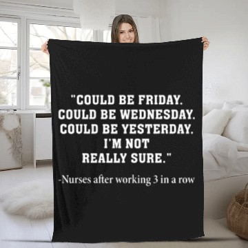 Discover Funny nurses Nursing Student 5 Fleece Blankets