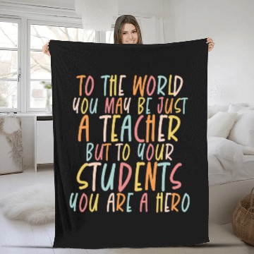 Discover Educator Tutor Instructor School Teacher Baseball Tees Fleece Blankets