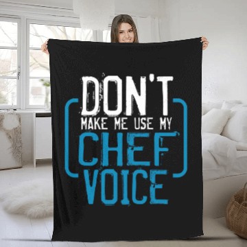 Discover Chef Cook Funny Culinary Arts Student Major Fleece Blankets