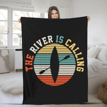 Discover Kayak paddle boat paddle rowing rowing Fleece Blankets