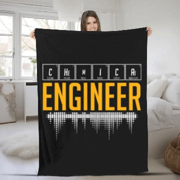 Discover chemicals Engineer Engineering 12 Fleece Blankets