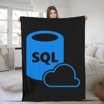 Discover Nerdy SQL Computer Programmer Program Science Teacher Geek Fleece Blankets