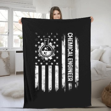 Discover chemicals Engineer Engineering 67 Fleece Blankets