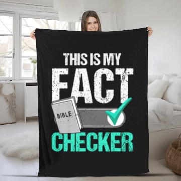 Discover This Is My Fact Checker Bible Study Christian 1 Baseball Tees Fleece Blankets