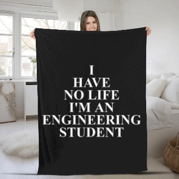 Discover Engineering Student Apparel Funny Students Design Baseball Tees Fleece Blankets