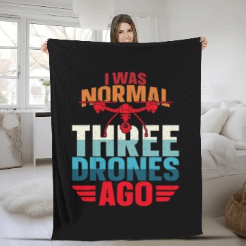 Discover Drone Pilot 13 Fleece Blankets