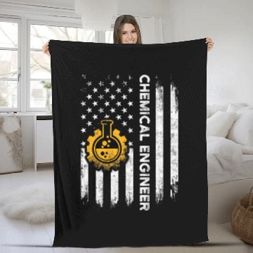 Discover chemicals Engineer Engineering 77 Fleece Blankets