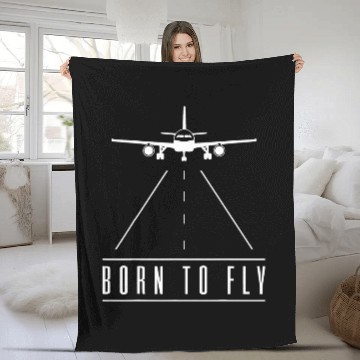 Discover Born To Fly Airplane Pilot Aviation RC Model Flight Baseball Tees Fleece Blankets