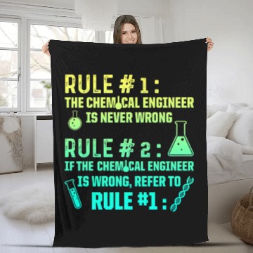 Discover chemicals Engineer Engineering 53 Fleece Blankets