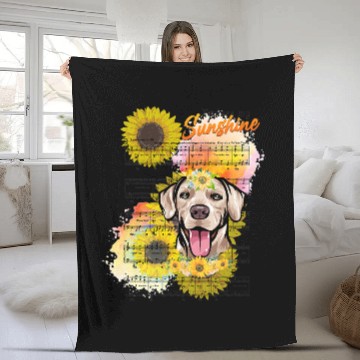 Discover Rhodesian Ridgeback You Are My Sunshine Fleece Blankets