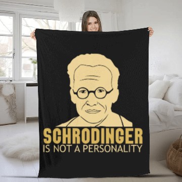Discover Funny Physicist Science Scientist Quantum Physics 2 Fleece Blankets