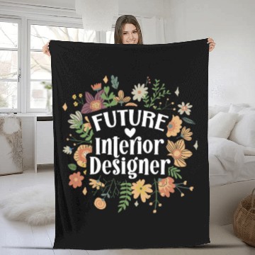 Discover Future Interior Designer To Be Interior Design Student Fleece Blankets