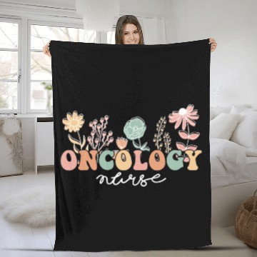 Discover Future Oncology nurses Nursing School For Nursing Student Fleece Blankets