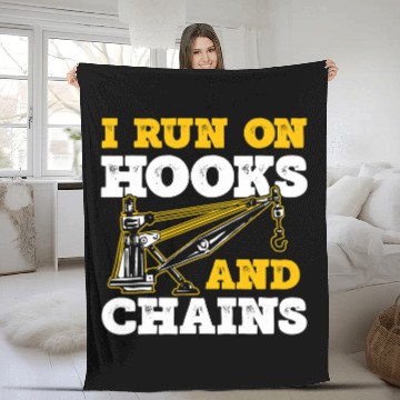 Discover Tow Trucker Tow Truck Driver Tow Operator Breakdown Truck 20 Fleece Blankets