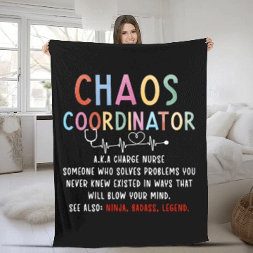 Discover Charge nurses Definition Charge Nursing Charge nursess Fleece Blankets