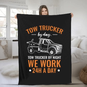Discover Tow Truck Driver Breakdown Lorry Trucker 2 Baseball Tees Fleece Blankets