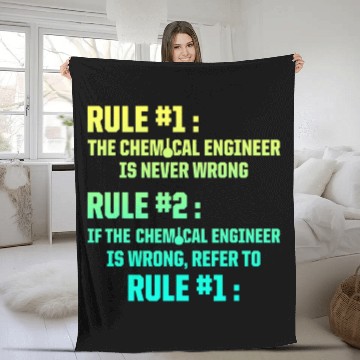 Discover chemicals Engineer Engineering 19 Zip Fleece Blankets