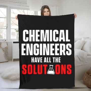 Discover chemicals Engineer Solutions Engineering 1 Baseball Tees Fleece Blankets