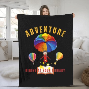Discover Adventure Begins At Your Library Summer Reading Program 2024 15 Baseball Tees Fleece Blankets