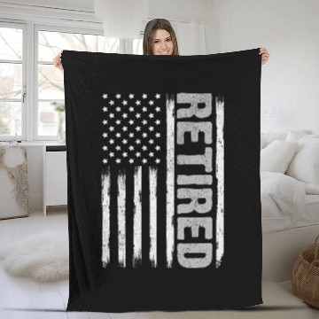 Discover Retired Correctional Officer Corrections Prison Guard Fleece Blankets