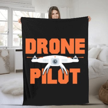 Discover Drone Pilot Quadcopter FPV Drone 2 Baseball Tees Fleece Blankets