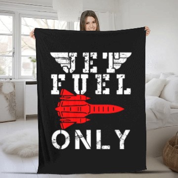 Discover Jet Fighter Pilot Air Aircraft 1 Fleece Blankets
