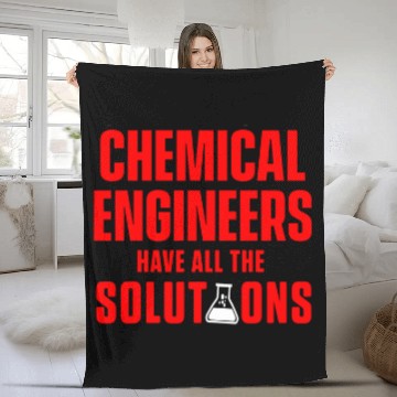 Discover chemicals Engineer Solutions Engineering 3 Fleece Blankets