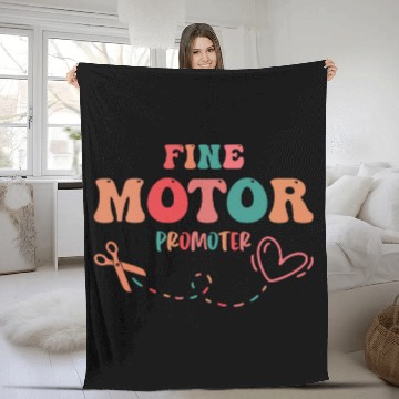 Discover Groovy Fine Motor Promoter Occupational Therapy OT Therapist 11 Fleece Blankets