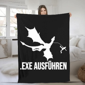Discover EXE Run Sys Admin Programmer Computer Student Developer Baseball Tees Fleece Blankets