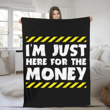 Discover Funny Work Meme Construction Worker Plant Factory Worker Fleece Blankets