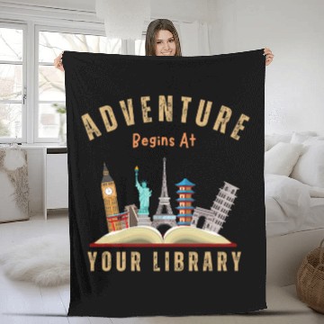 Discover Adventure Begins At Your Library Summer Reading Program 2024 11 Baseball Tees Fleece Blankets