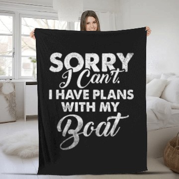 Discover Funny Boating Boat Owner Distressed Quote Baseball Tees Fleece Blankets