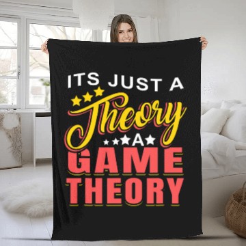 Discover Game Theory Student Mathematician Logical Thinker 3 Baseball Tees Fleece Blankets