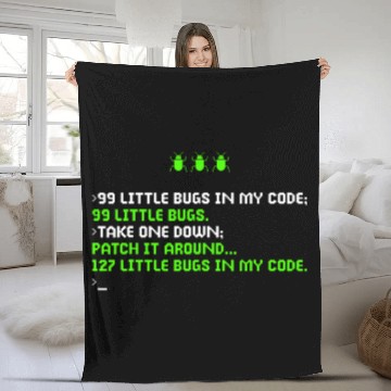Discover Programmer Developer Programming Coding Software Engineer Fleece Blankets