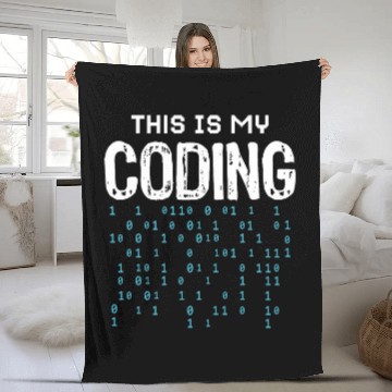 Discover Programmer Programming Coding Software Developer Sayings 6 Fleece Blankets