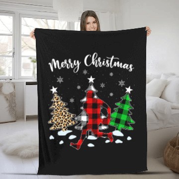 Discover Leopard buffalo plaids Rugby Player Christmas Pajama Baseball Tees Fleece Blankets