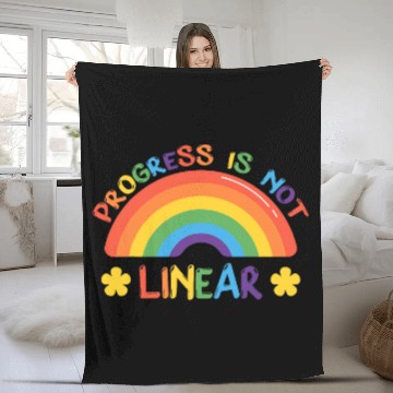 Discover SPED Teacher Progress Is Not Linear ABA Therapist 1 Baseball Tees Fleece Blankets