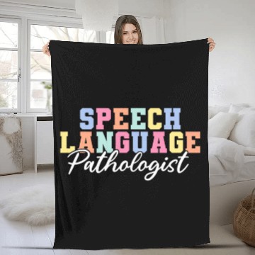 Discover Speech Language Pathology Pathologist SLP Speech Therapist Baseball Tees Fleece Blankets