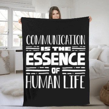 Discover Speech Pathology Speech Pathologist Speech Therapist 4 Zip Fleece Blankets