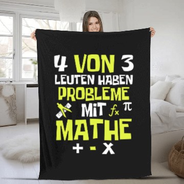 Discover Maths Maths Funny Maths Teacher School University Fleece Blankets