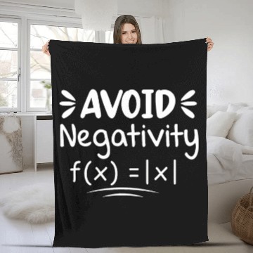 Discover Math Teacher Avoid Negativity Teacher Life Zip Fleece Blankets