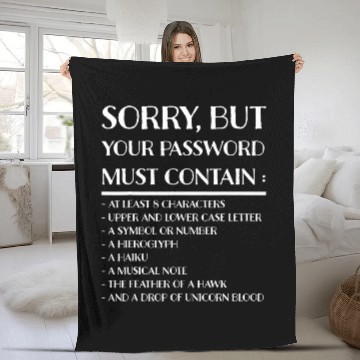 Discover Sorry Your PasSystem Administrator Computer Scientist Fleece Blankets