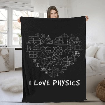 Discover I Love Physics Physicist Physics Student Electrophysics Baseball Tees Fleece Blankets