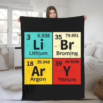 Discover Library Periodic Table Library Reading Book Worms Reader Say Fleece Blankets